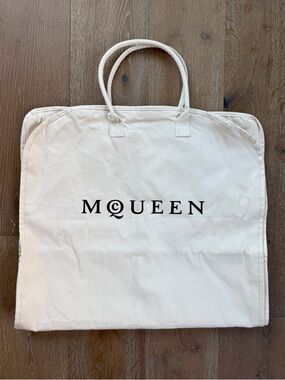 ALEXANDER MCQUEEN Zippered Clothing Garment Bag